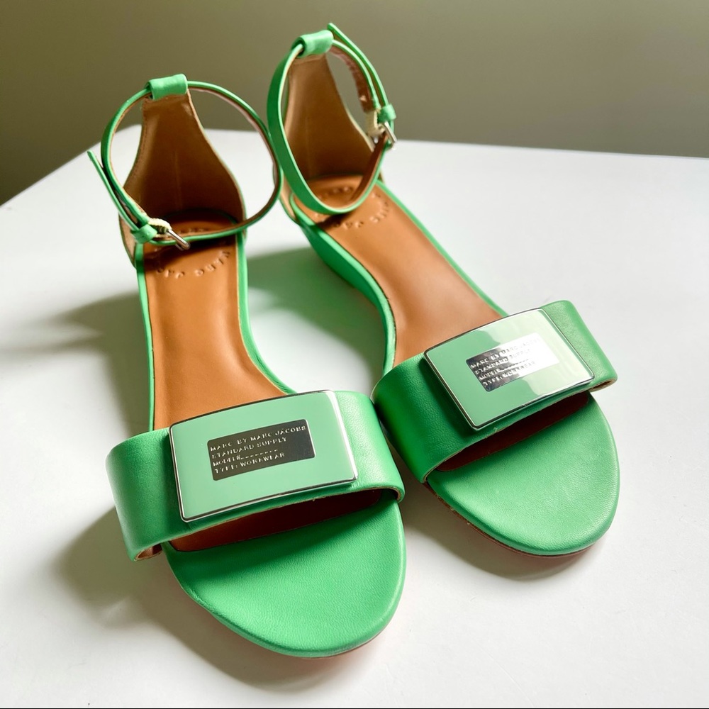 Marc by marc jacobs logo plate sandals size 36